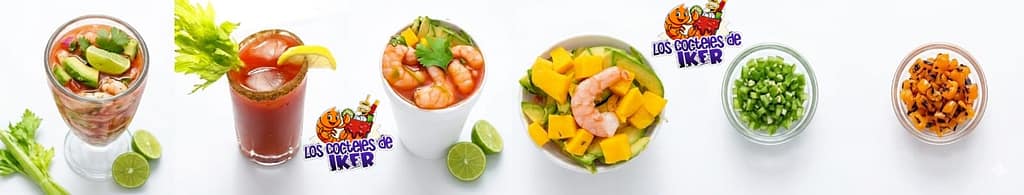 Imagen de cocteles, platillos del mar y bebidas tropicales de Cocteles Iker, los mejores cocteles en Cancún